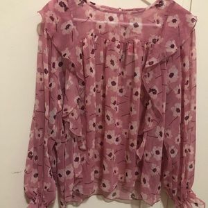 Lucky Brand printed blouse
